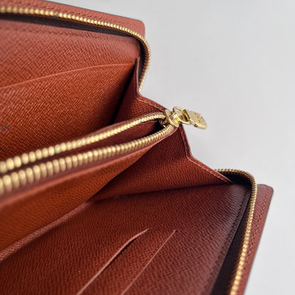 Louis Vuitton Monogram Zippy Long Wallet