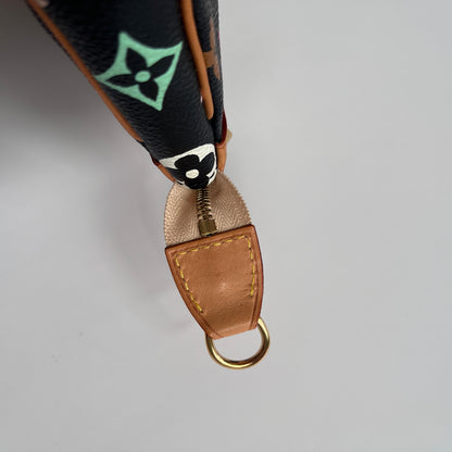 Louis Vuitton x Takashi Murakami Black Multicolor Pochette