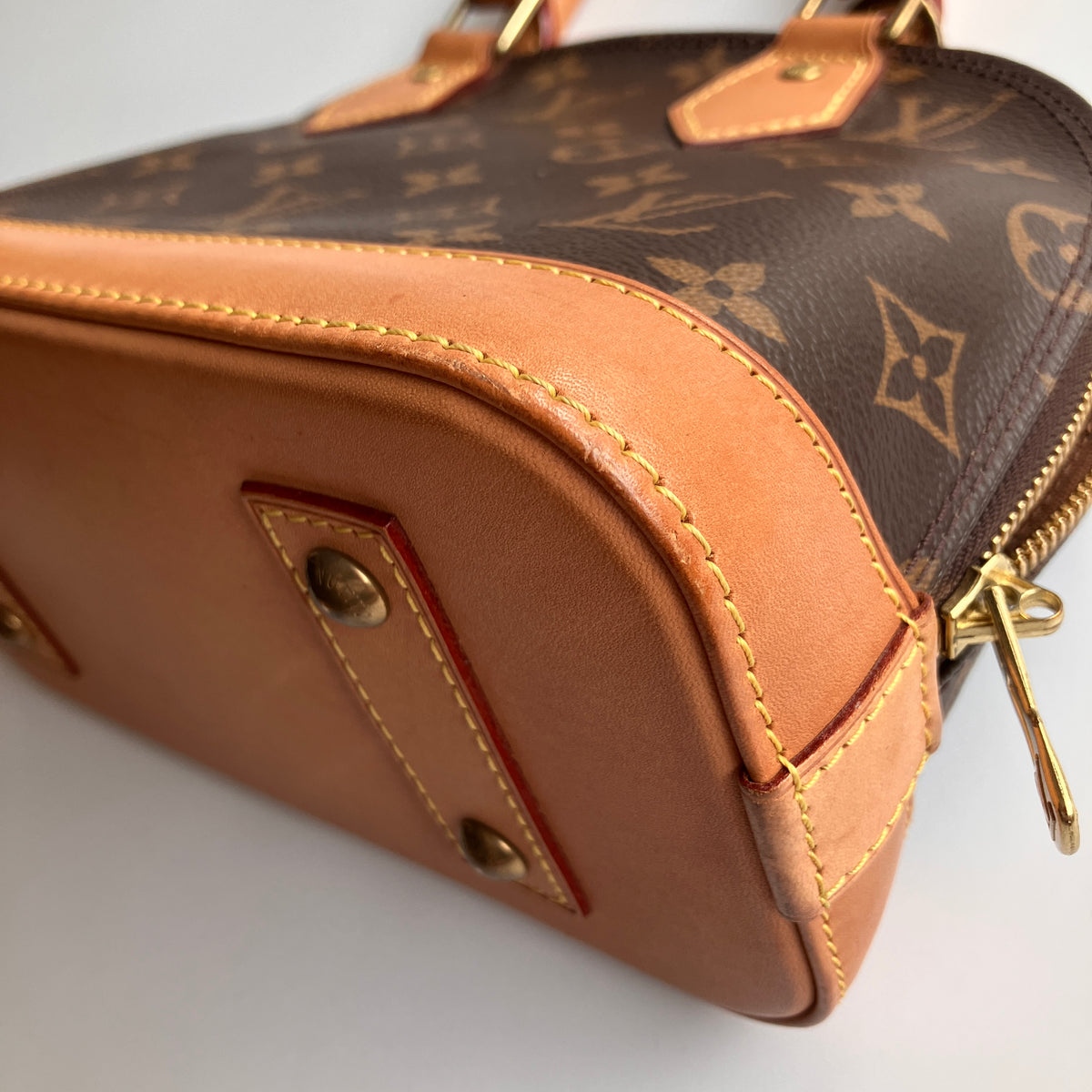 Louis Vuitton Alma BB Monogram Crossbody Bag