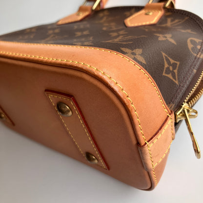 Louis Vuitton Alma BB Monogram Crossbody Bag