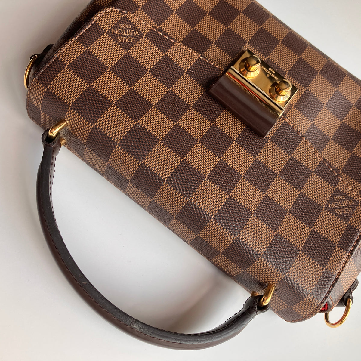 Louis Vuitton Croisette Damier Ebène Crossbody Bag