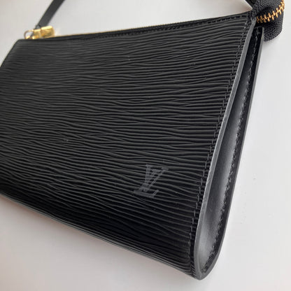 Louis Vuitton Epi Noir Pochette Accessories
