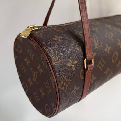 Louis Vuitton Monogram Papillon Top Handle Bag M51386