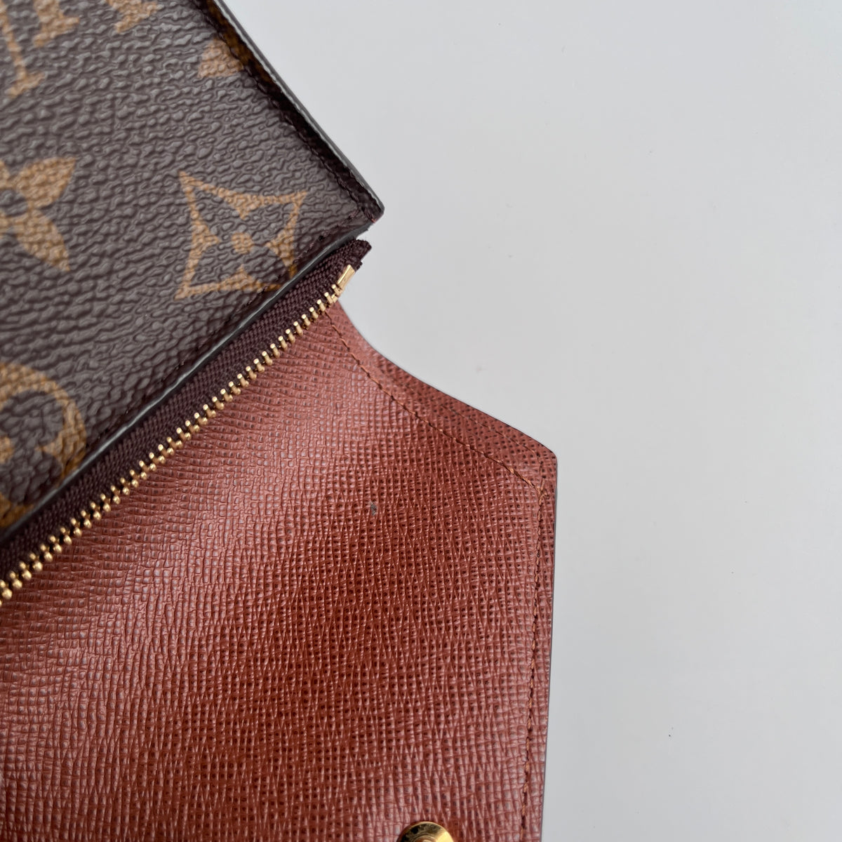 Louis Vuitton Victorine Monogram Coated Canvas Wallet RFID