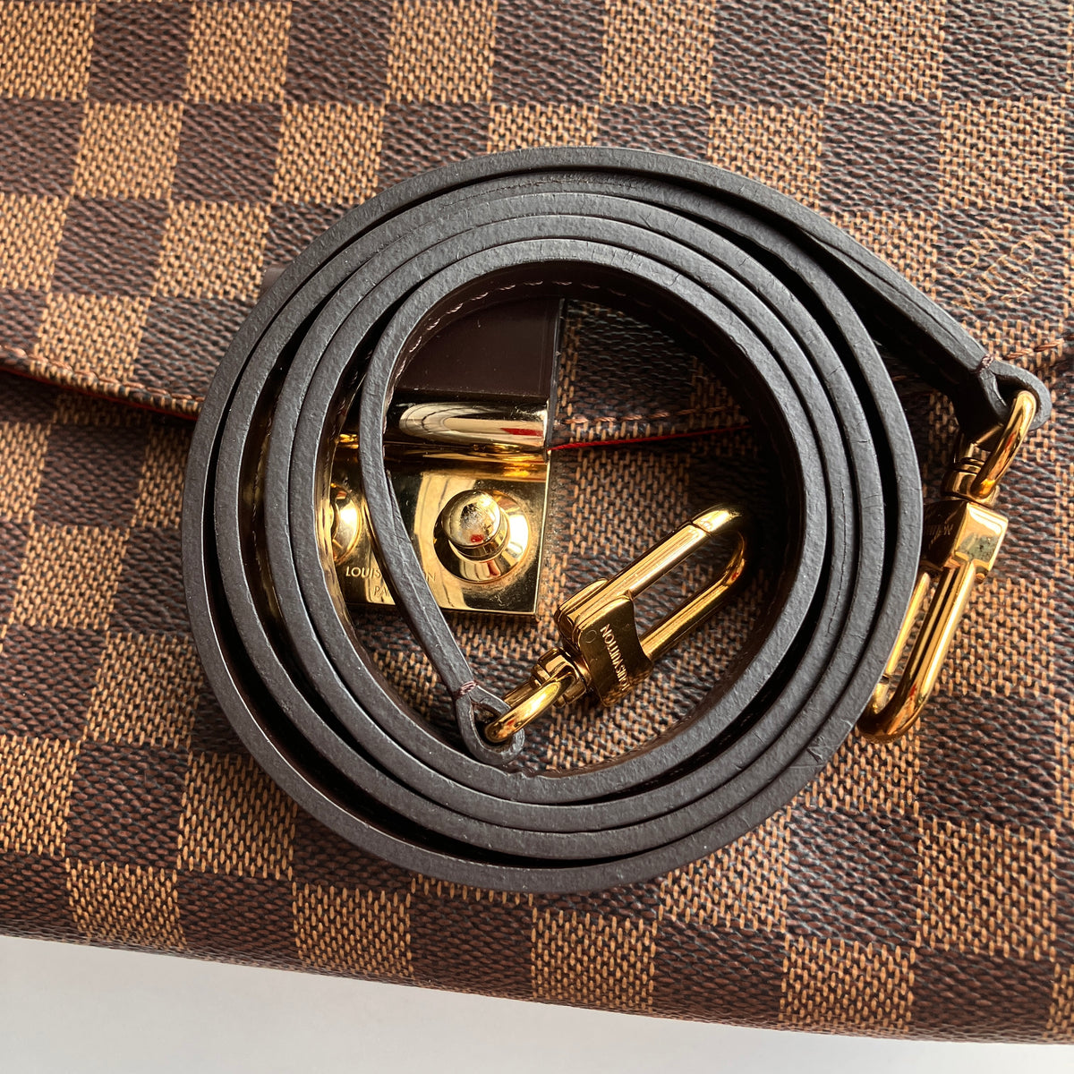 Louis Vuitton Croisette Damier Ebène Crossbody Bag