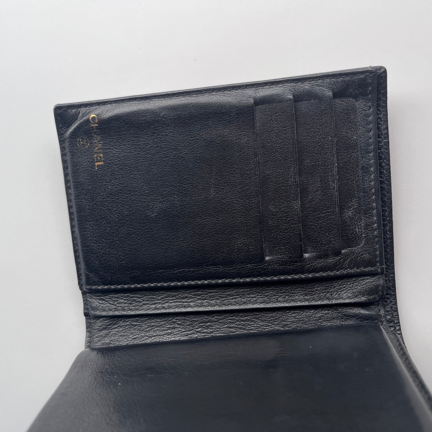 Chanel Vintage Bi-fold Caviar Wallet