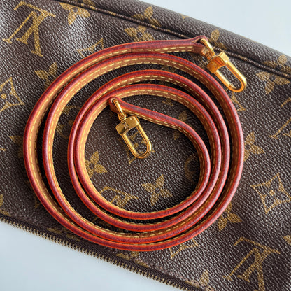LV Vintage Monogram Pochette With Crossbody Strap