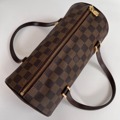 Louis Vuitton Papillon Damier Ebène 26 Top Handle Bag