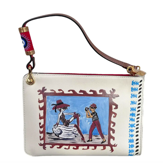 Christian Louboutin Greekaba Loubi Leather Wrislet