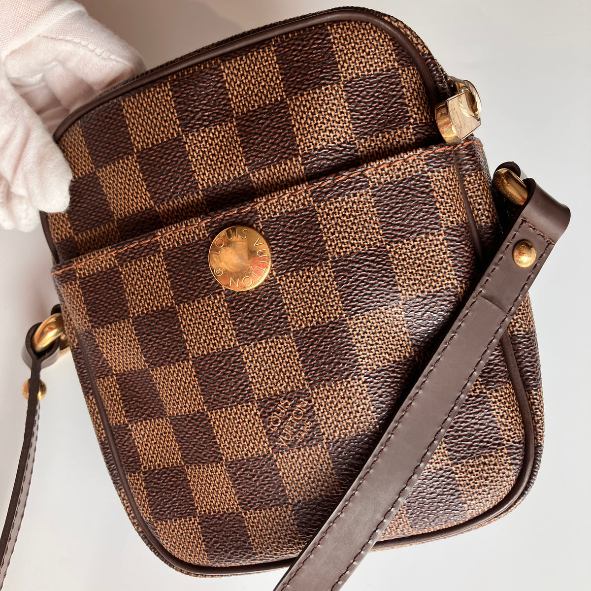 Louis Vuitton Rift Damier Ebène Crossbody Bag