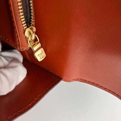 Louis Vuitton Vintage Malesherbes Brown Epi Top Handle Bag