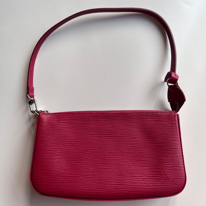 Louis Vuitton Fuchsia Pink Epi Pochette