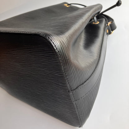 Louis Vuitton Vintage Petit Noé Black Epi Bucket Bag