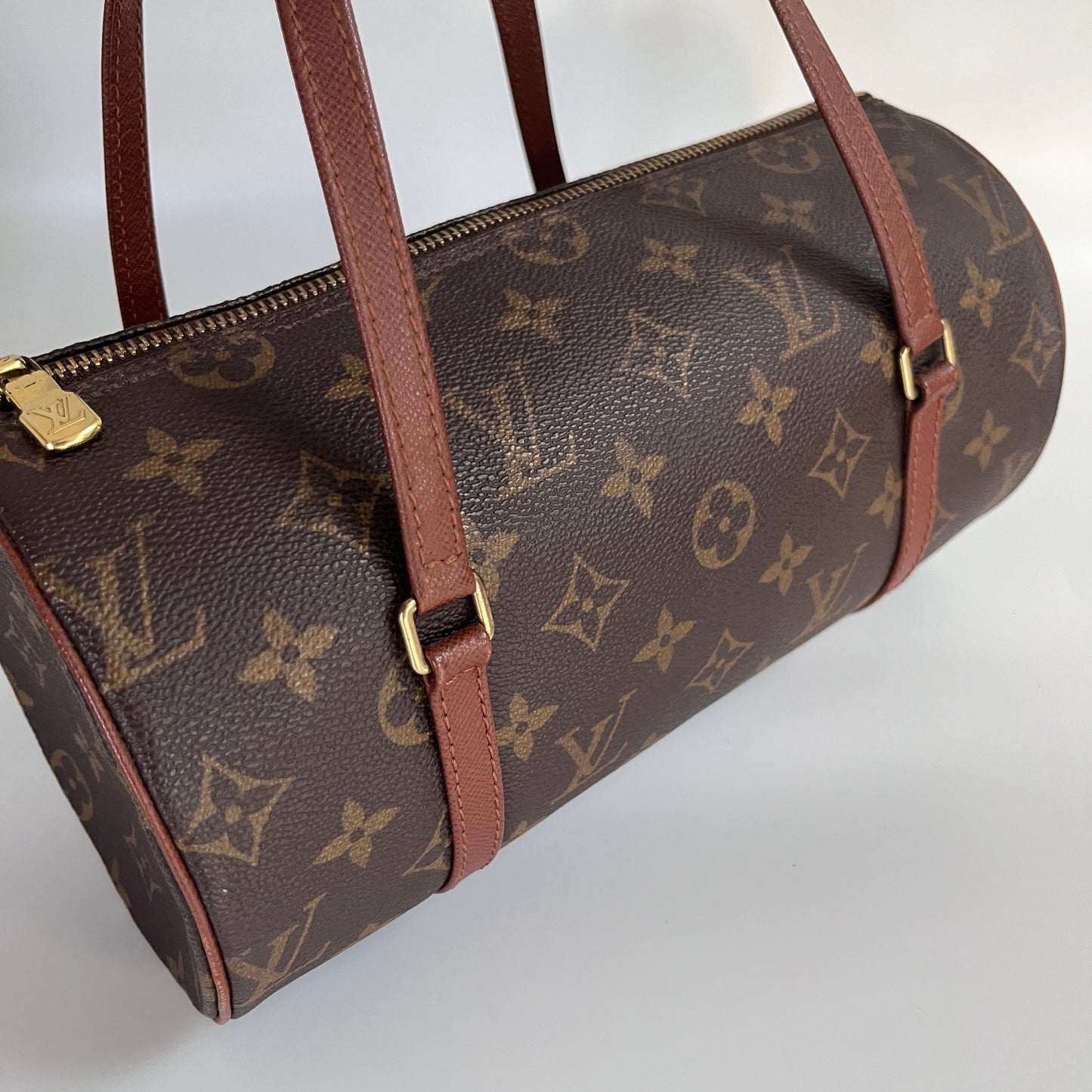 Louis Vuitton Monogram Papillon Top Handle Bag M51386