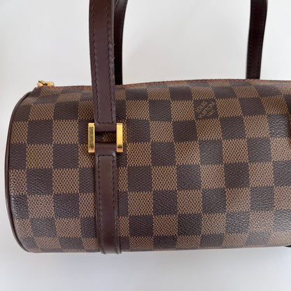 Louis Vuitton Papillon Damier Ebène 26 Top Handle Bag