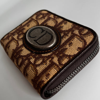 Dior Vintage Trotter Zipped Coin Purse
