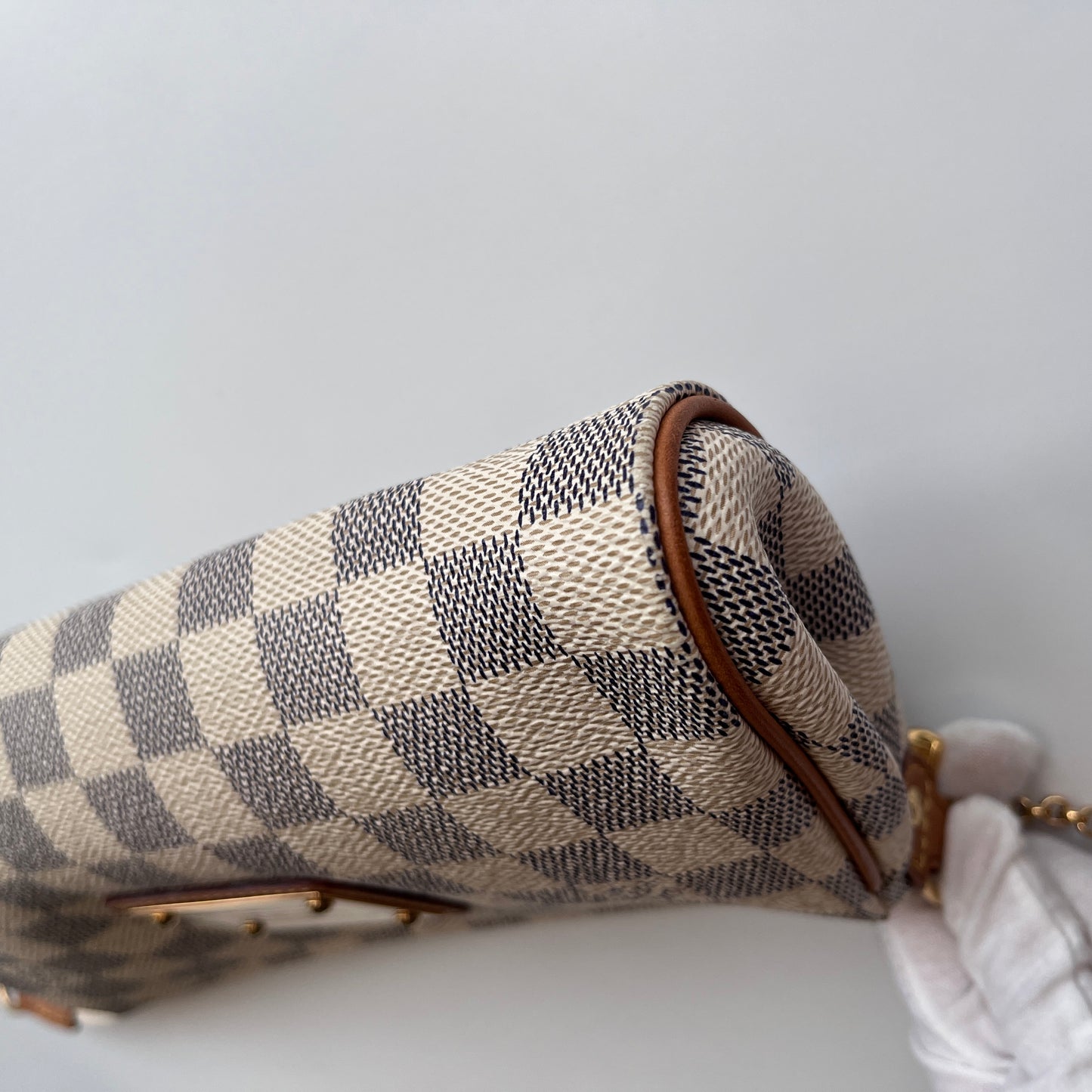 Louis Vuitton Eva PM Damier Azur Clutch/ Crossbody Bag