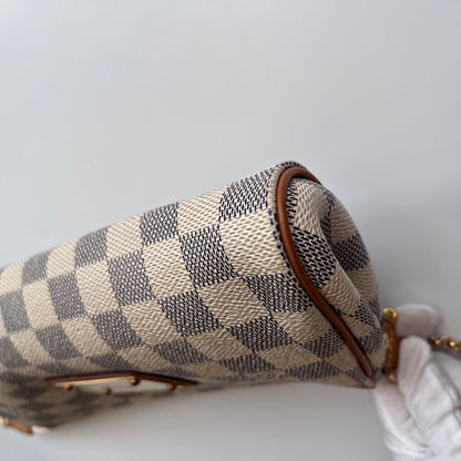 Louis Vuitton Eva PM Damier Azur Clutch/ Crossbody Bag