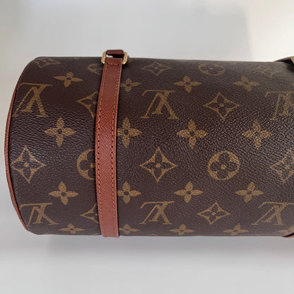 Louis Vuitton Monogram Papillon Top Handle Bag M51386