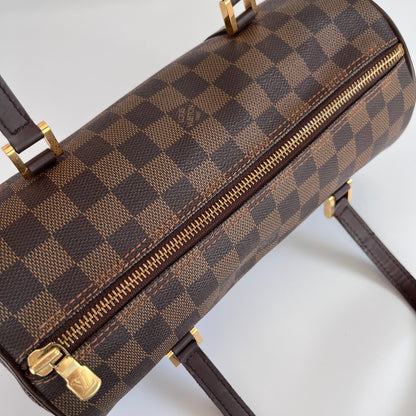 Louis Vuitton Papillon Damier Ebène 26 Top Handle Bag