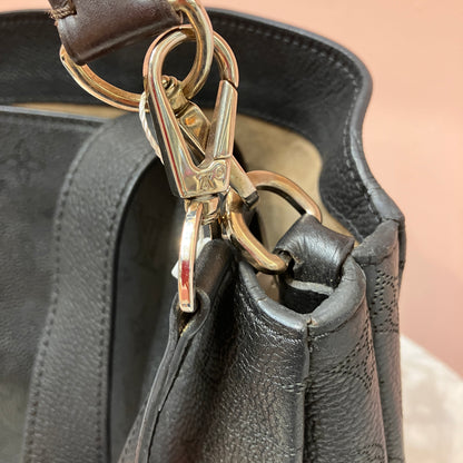 Louis Vuitton Mahina Babylone PM Black Tote 2Way Bag