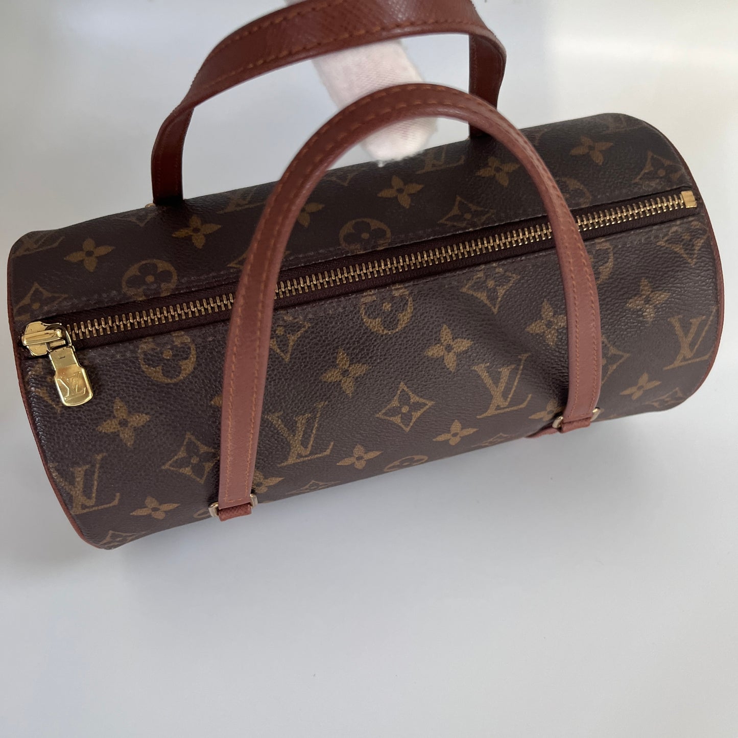 Louis Vuitton Monogram Papillon Top Handle Bag M51386