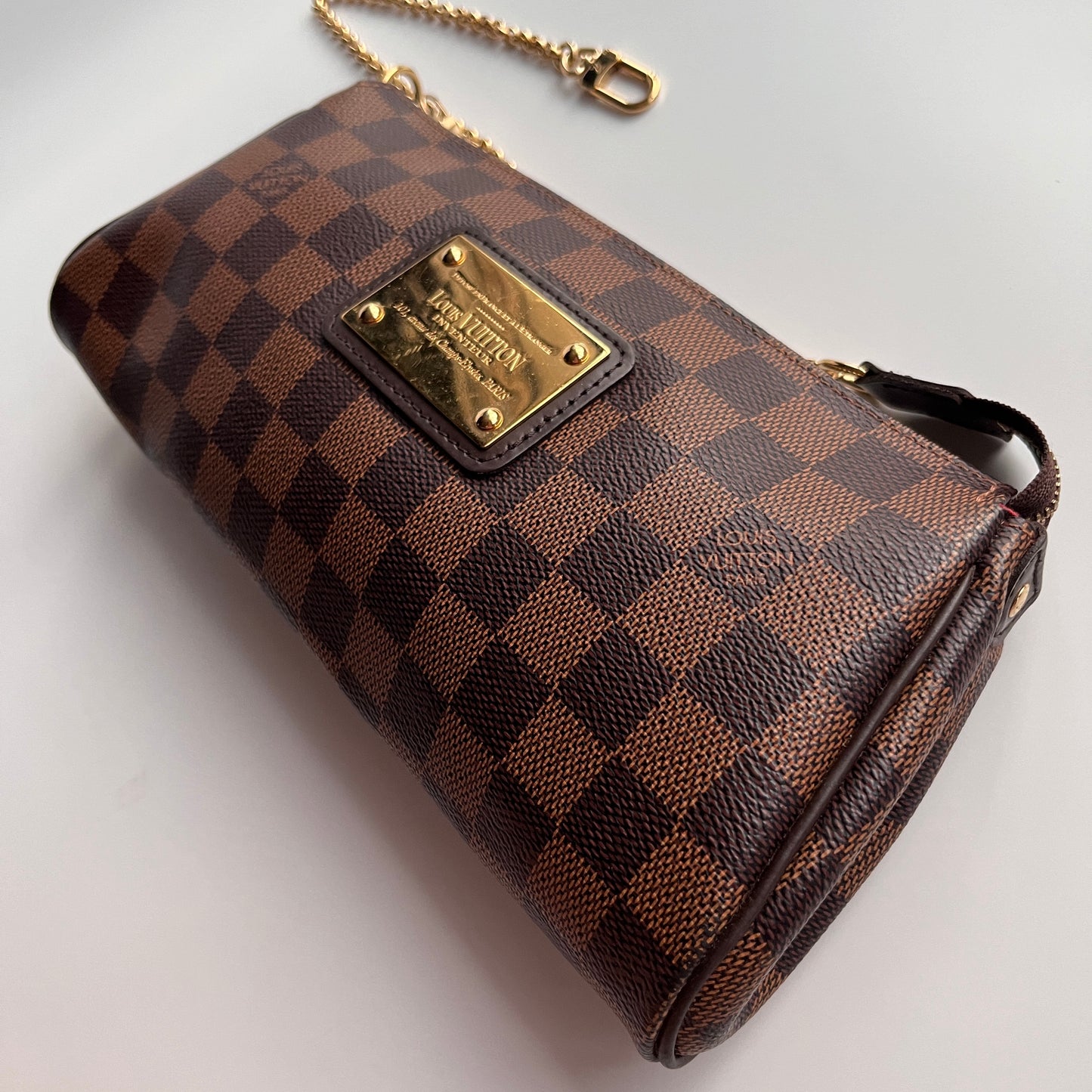 Louis Vuitton Damier Ebène Eva PM Clutch/ Pochette