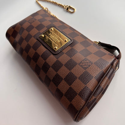 Louis Vuitton Damier Ebène Eva PM Clutch/ Pochette