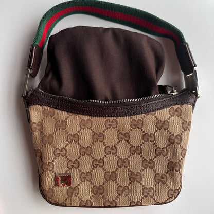 Gucci Vintage GG Canvas Pochette