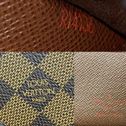 Date code of Louis Vuitton DAMIER N60895 MULTIPLE BIFOLD WALLET - made in France