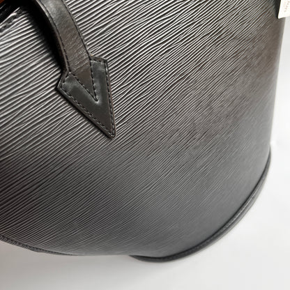 Louis Vuitton	Vintage Black Epi Saint Jacques GM Shoulder Bag