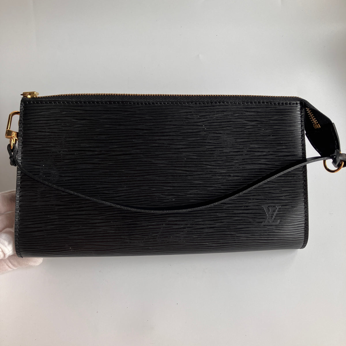 Louis Vuitton Epi Noir Pochette Accessories