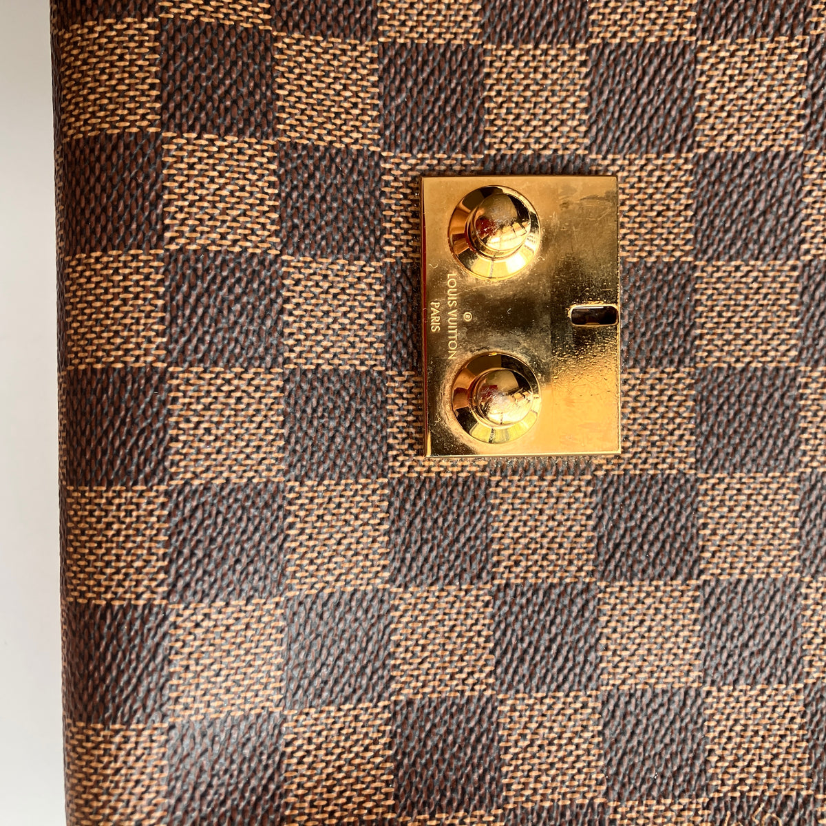 Louis Vuitton Croisette Damier Ebène Crossbody Bag