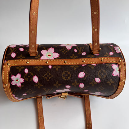 Louis Vuitton x Takashi Murakami Papillon Cherry Blossoms Top Handle Bag NO KEY