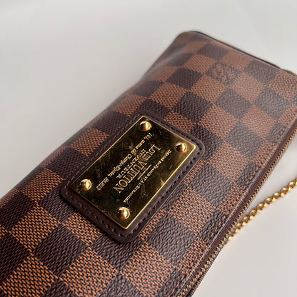 Louis Vuitton Damier Ebène Eva PM Clutch/ Pochette