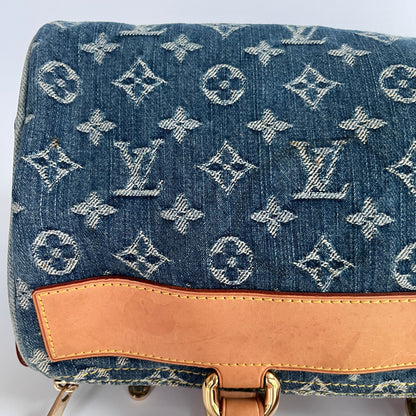 Louis Vuitton Denim Neo Speedy Top Handle Bag