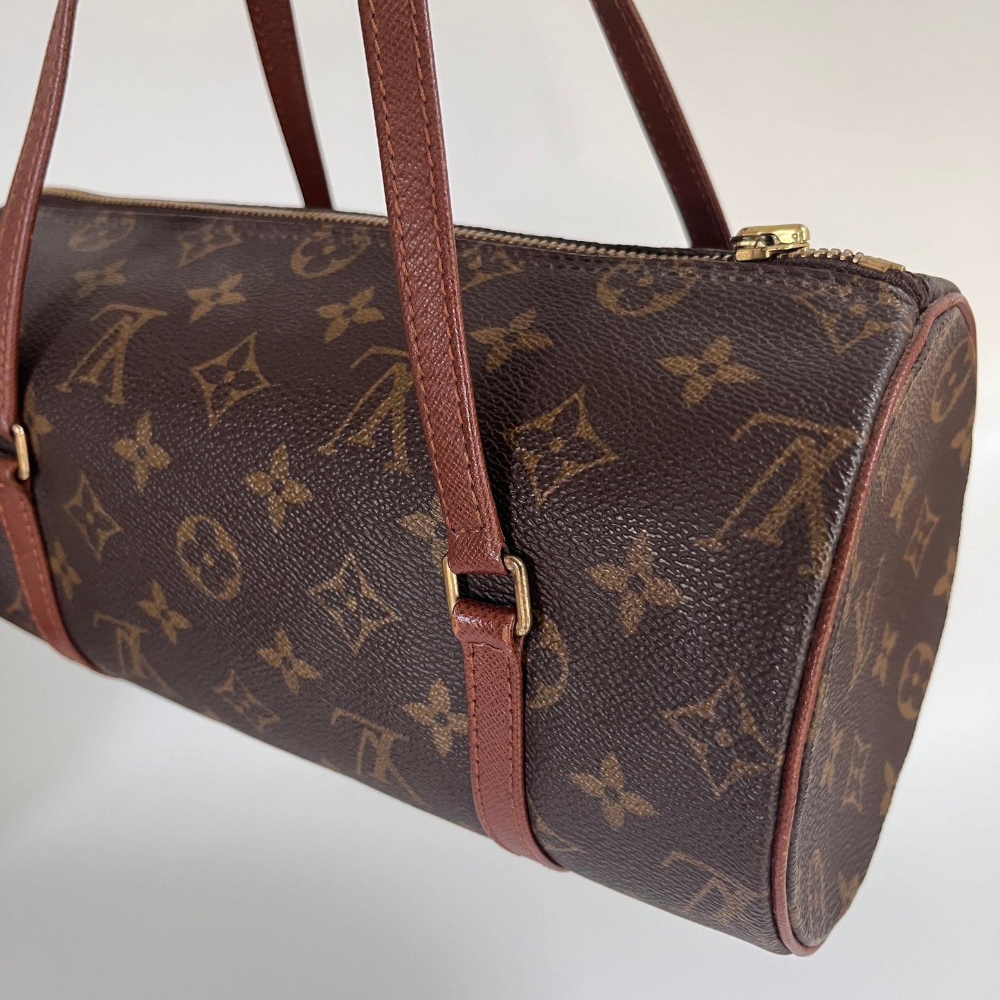 Louis Vuitton Monogram Papillon Top Handle Bag M51386