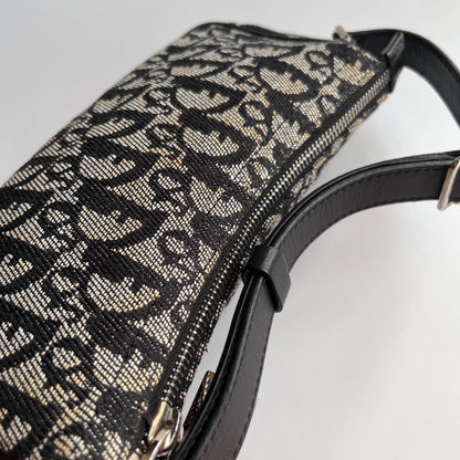 Christian Dior Vintage Oblique One Shoulder Pouch