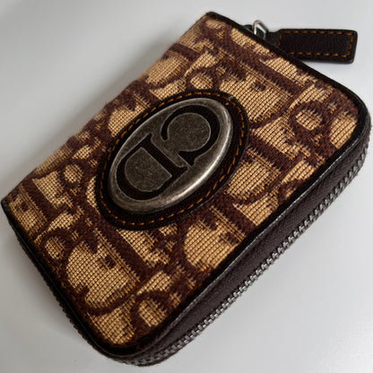Dior Vintage Trotter Zipped Coin Purse