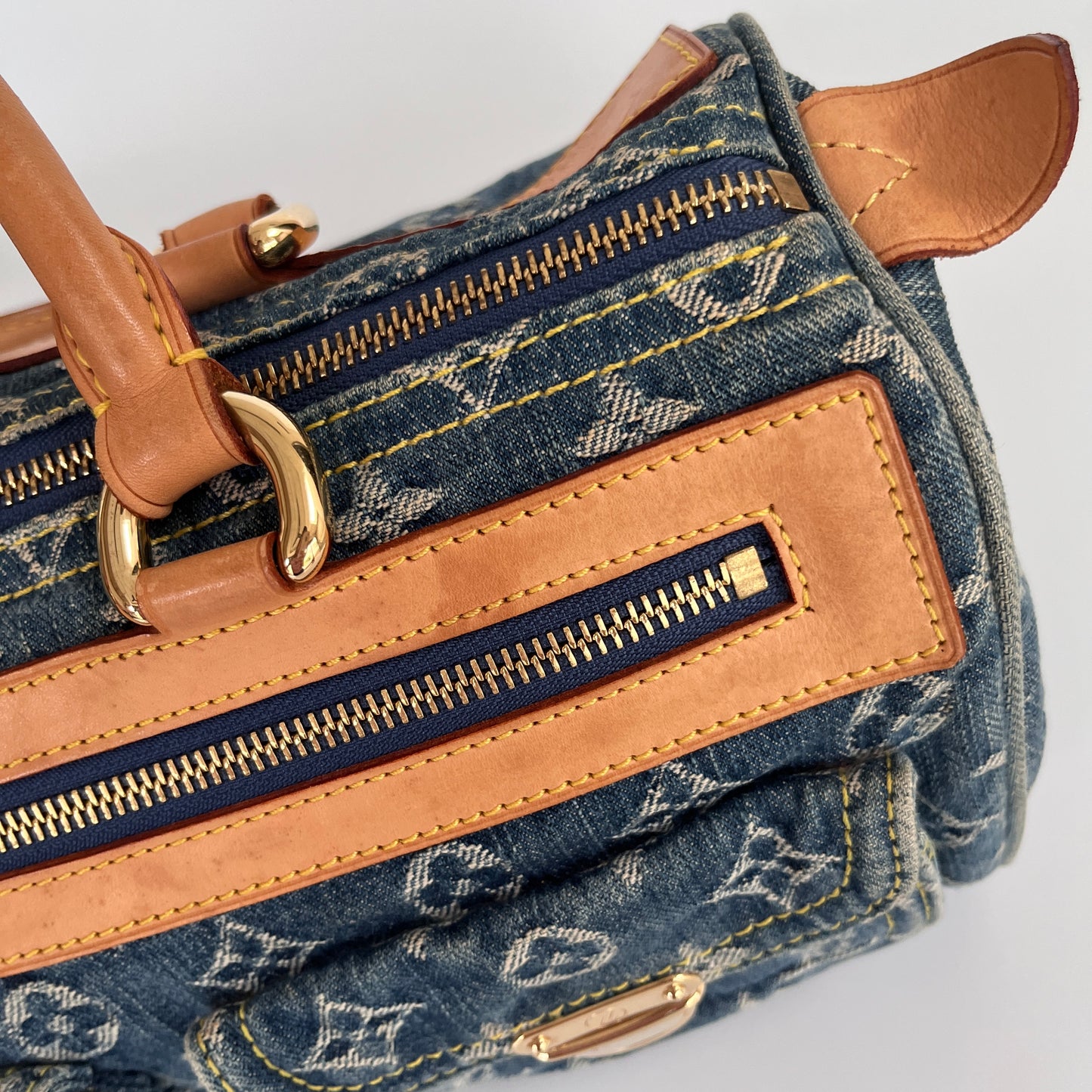 Louis Vuitton Denim Neo Speedy Top Handle Bag