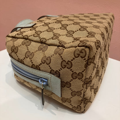 Gucci Vintage GG Canvas Tofu Top Handle Bag
