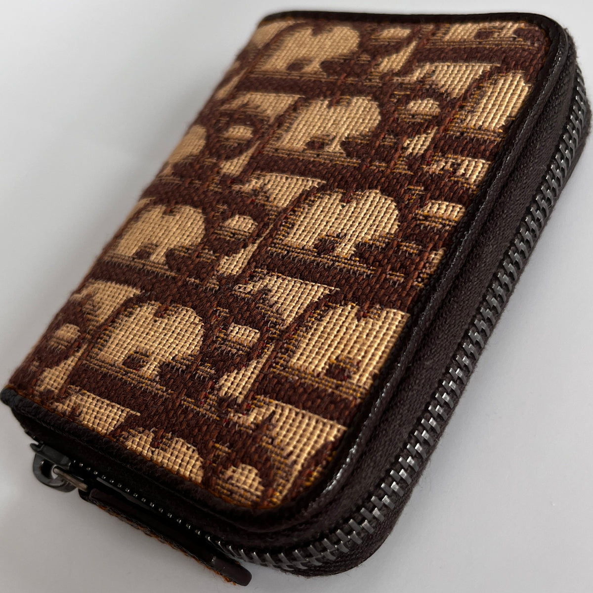 Dior Vintage Trotter Zipped Coin Purse