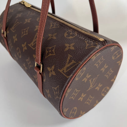 Louis Vuitton Monogram Papillon Top Handle Bag M51386