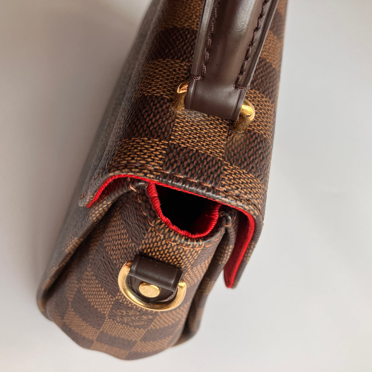 Louis Vuitton Croisette Damier Ebène Crossbody Bag