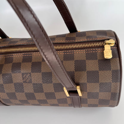 Louis Vuitton Papillon Damier Ebène 26 Top Handle Bag