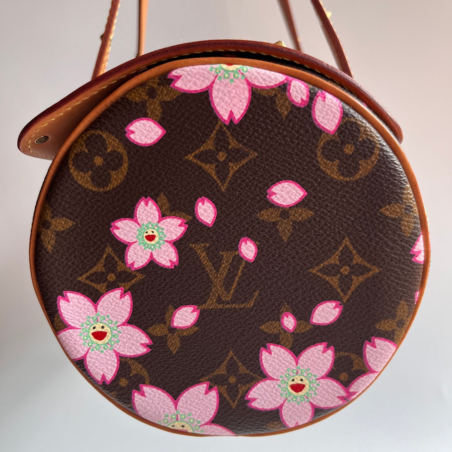 Louis Vuitton x Takashi Murakami Papillon Cherry Blossoms Top Handle Bag NO KEY