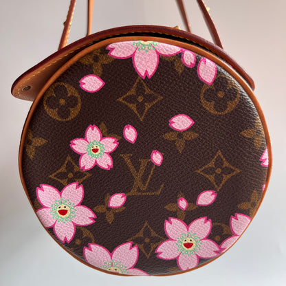 Louis Vuitton x Takashi Murakami Papillon Cherry Blossoms Top Handle Bag NO KEY