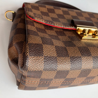 Louis Vuitton Croisette Damier Ebène Crossbody Bag