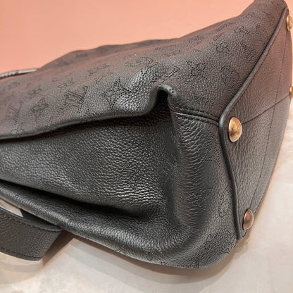 Louis Vuitton Mahina Babylone PM Black Tote 2Way Bag