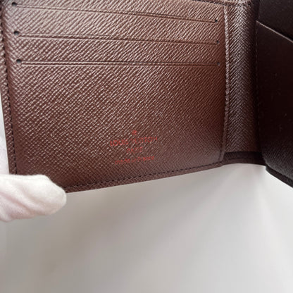 Louis Vuitton Damier Ebene Coated Canvas Multiple Bifold Wallet